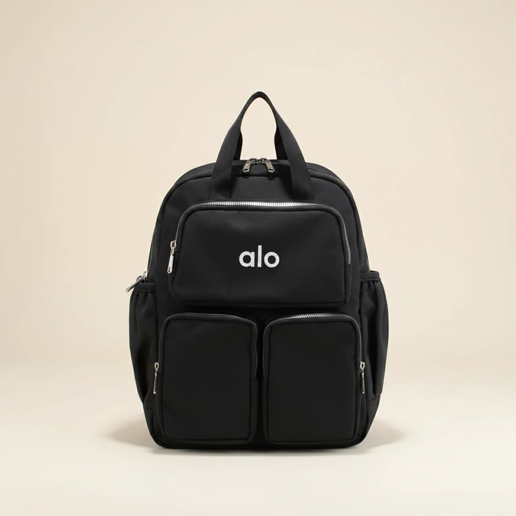 Alo Women’s Multi‑Pocket Sport Backpack