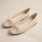 Women’s Lace Ballet Flats – Ultra Light & Soft PU Sole