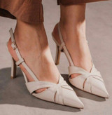 Women’s 5cm Heel Pointed Toe Dress Shoes with Slim Strap