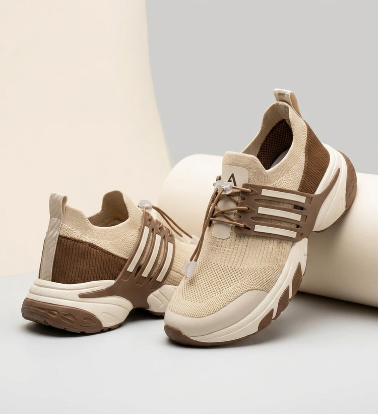 Women’s Adidas Knit Sneakers – Soft, Breathable, PU Sole (37–40)