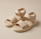 Women’s Adjustable Soft Sandals – PU Sole, 4 Colors (37–40)