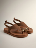 Women’s Two-Piece Thong Sandals – 3cm Orthopedic Platform, Turkish Material