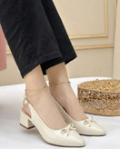 Women’s “Lavin” Slingback Block Heels – 5cm Comfort Office & Party Shoes