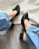 Women’s “Lavin” Slingback Block Heels – 5cm Comfort Office & Party Shoes