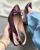 Women’s “Lavin” Slingback Block Heels – 5cm Comfort Office & Party Shoes