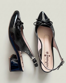 Women’s “Lavin” Slingback Block Heels – 5cm Comfort Office & Party Shoes