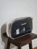 کیف دوشی پاسپورتی شنل (Chanel) مدل دو زیپ