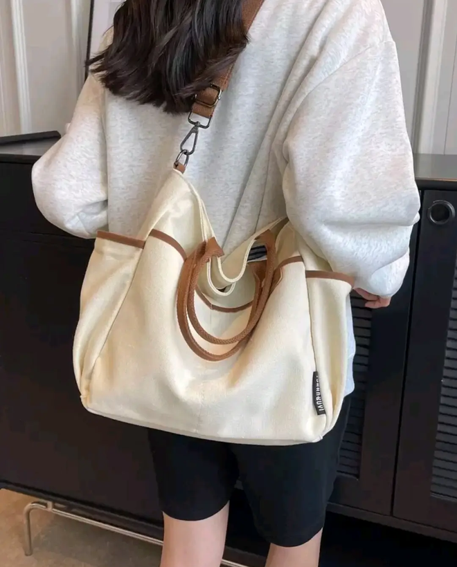 کیف توت (Tote) چندکاره وارداتی مدل بزرگ؛ ۸ فضای تفکیکشده (کد ۴۴)