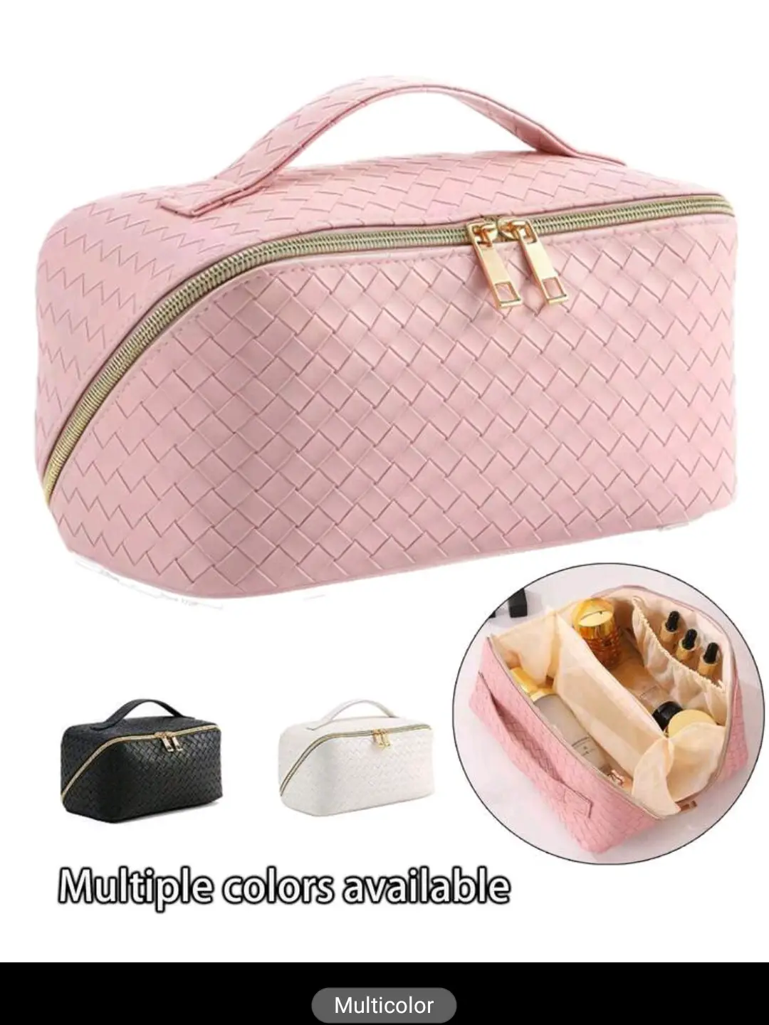Imported Cosmetic Organizer Bag with Mini Pouch | Code 3