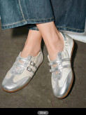 Imported Women’s Buckled Sneaker-Ballet Flats (Vintage Style) | Code 57